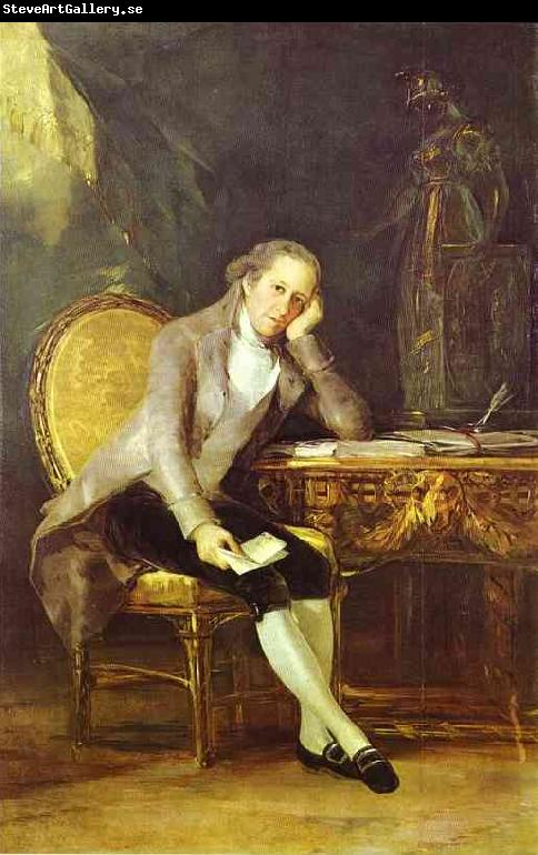 Francisco Jose de Goya Gaspar Melchor de Jovellanos.